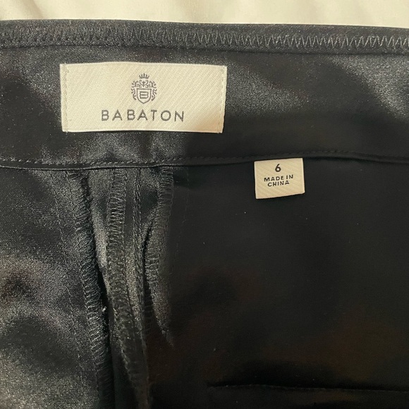 Babaton Vogue satin pants size 6 - Picture 4 of 4